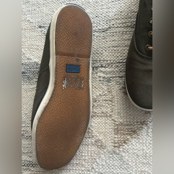 Keds Olive Green Canvas Sneaker - Picture 6 of 6